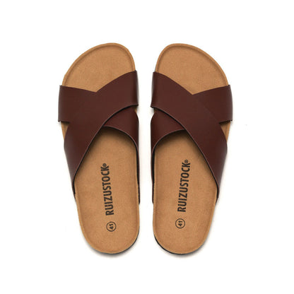 Men's Summer Cork Slippers – Casual Comfort & Everyday Style