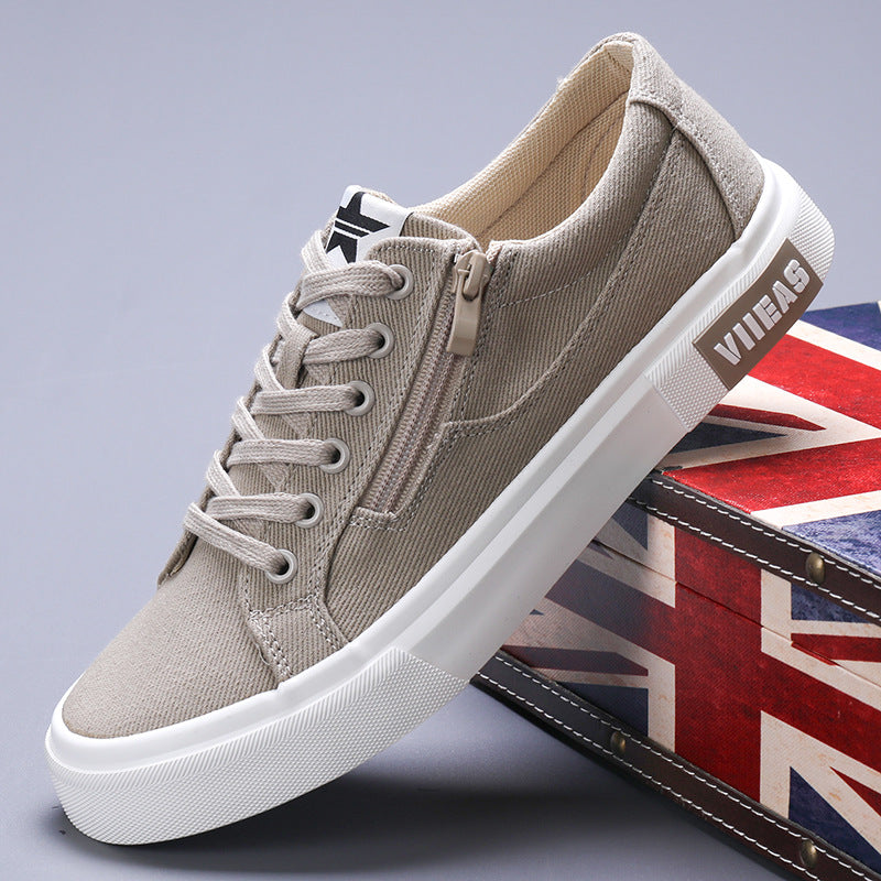 Men's Sports Casual Board Shoes Breathable All-Match Canvas Shoes