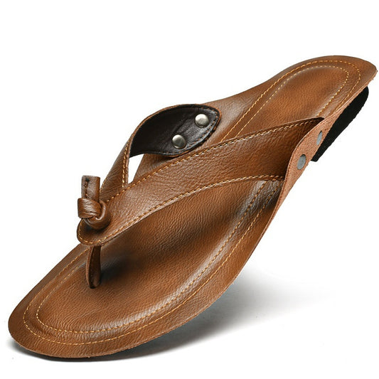 Men's Outdoor Flip-Flop Beach Sandals – Non-Slip Summer Comfort